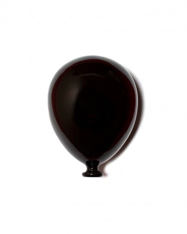 Palloncino nero in ceramica
