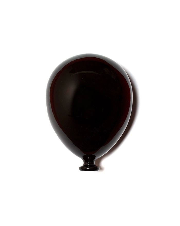 Palloncino nero in ceramica