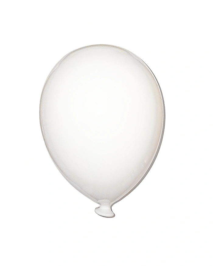 Palloncino Bianco H. 20 cm