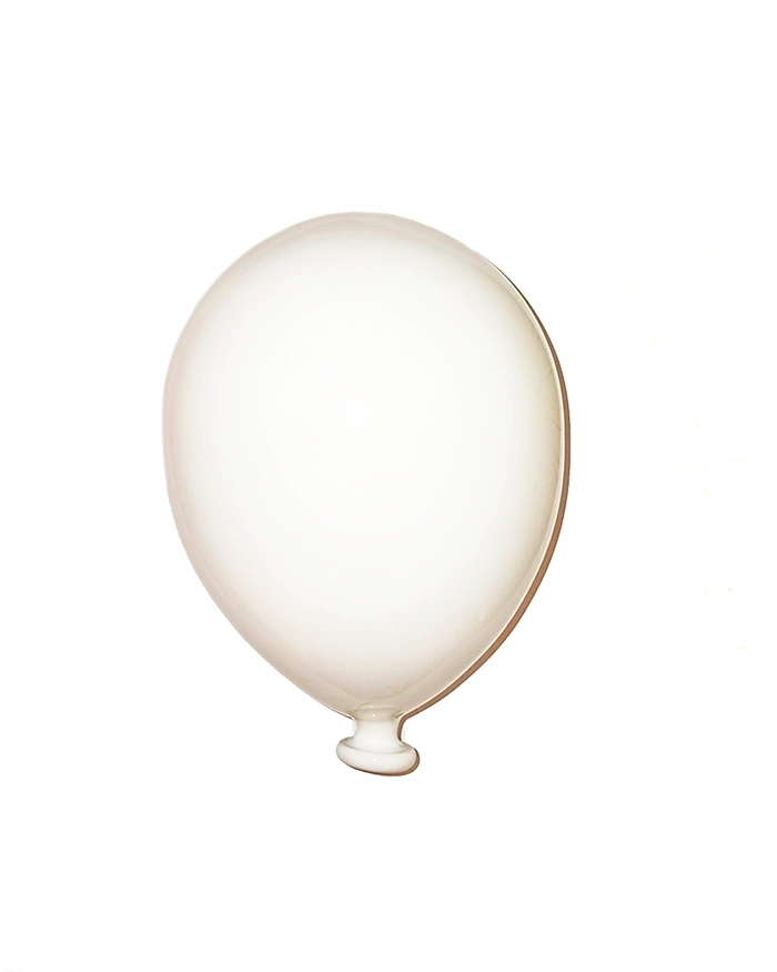 Palloncino Bianco H. 15 cm