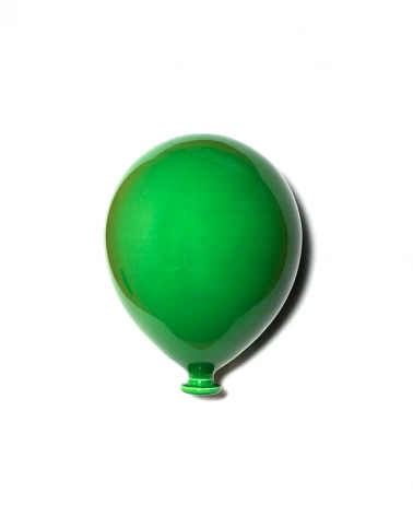 Palloncino Verde H. 13 cm