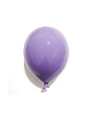 Palloncino Glicine H. 15 cm ceramica
