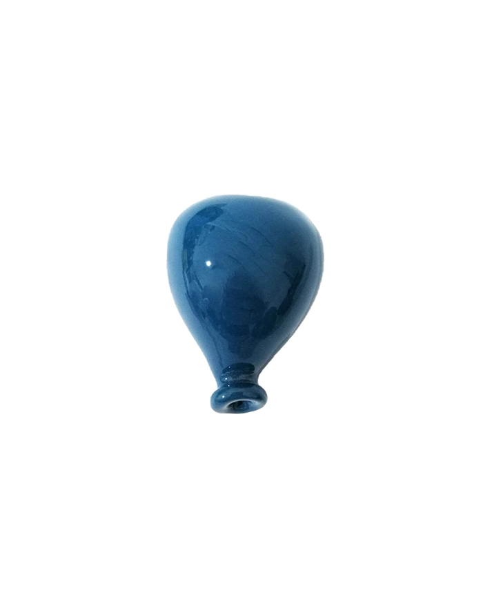 Palloncino 3D Ottanio H. 6 cm in Ceramica
