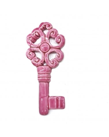 Chiave Rosa Antico H. 9cm