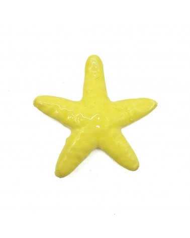Stella Marina Gialla H. 7 cm